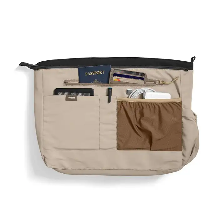 TOMTOC TERRA T38 PUFFY LAPTOP TOTE BAG LAVASCAPE 16" 17.5L T38L1D1