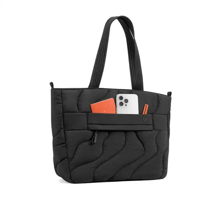 TOMTOC TERRA T38 PUFFY LAPTOP TOTE BAG LAVASCAPE 16" 17.5L T38L1D1