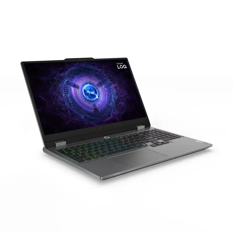 LENOVO  LOQ 15IRX9, 15.6" FHD, Intel Core i7-13650HX, 16GB, 512GB SSD, RTX3050 6GB, Backlite, DOS, Luna Grey (83DV01DGYA)