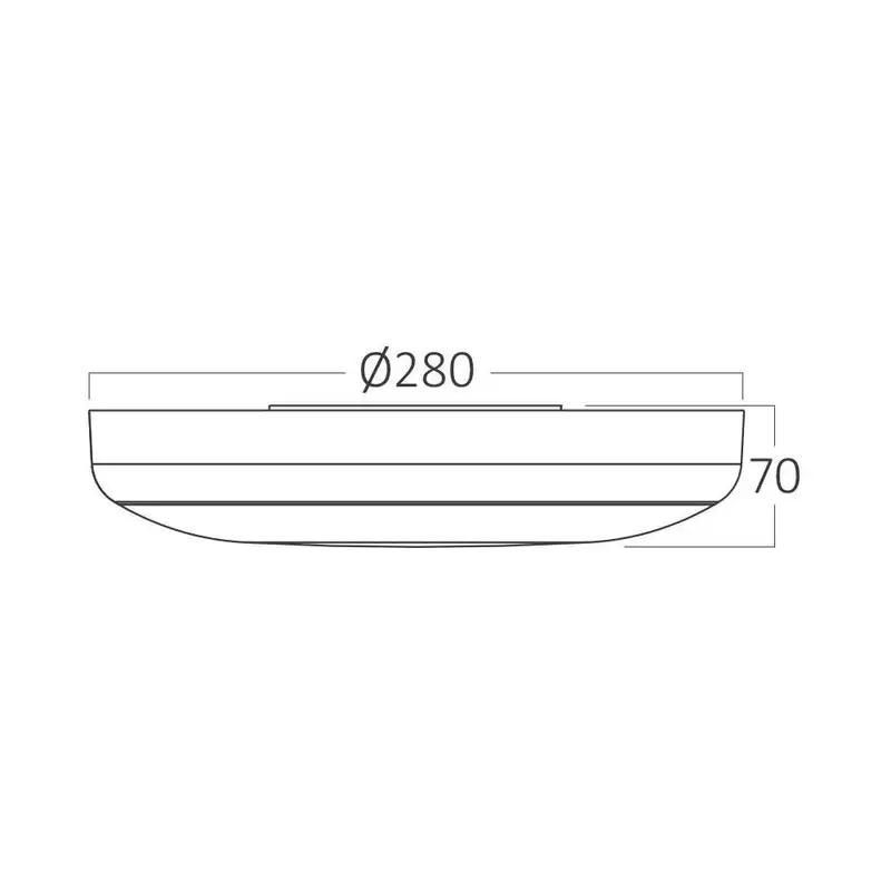BRAYTRON BRY-GRANDE-RND-20W-5IN1-SNS-IP54-CEILING LIGHT