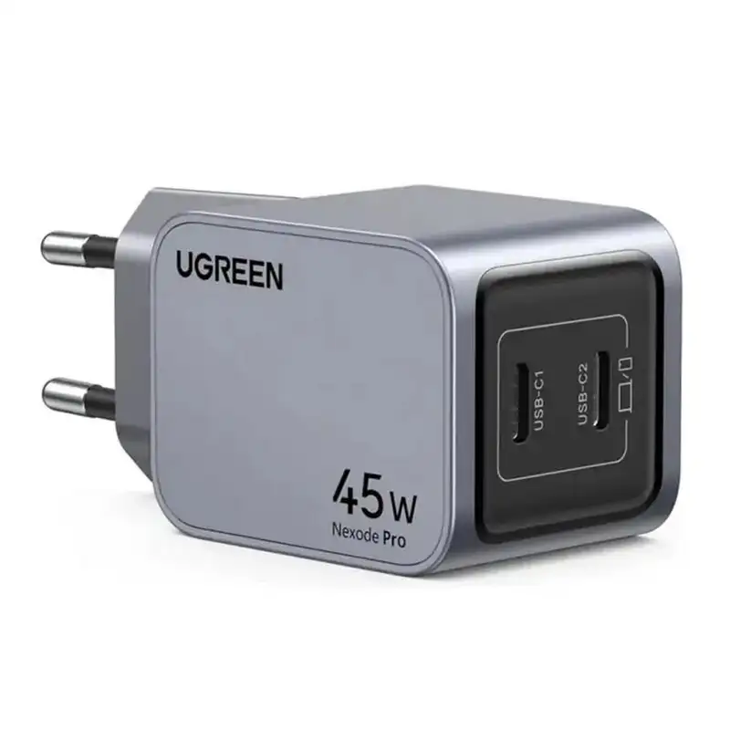 UGREEN X707 Nexode Pro 45W Dual USB-C GaN Fast Charger 093-0071
