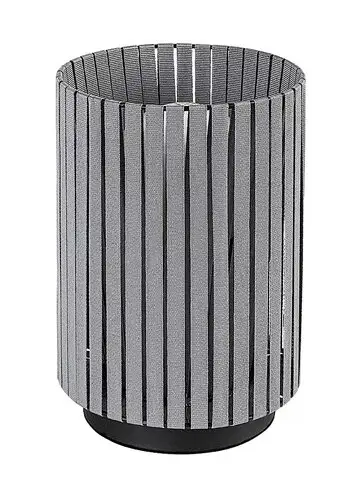 RABALUX Revan, stona tekstil siva, E27, visina 23cm