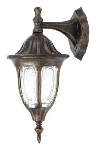 RABALUX Milano spoljna zidna lampa  60W staro zlato IP43