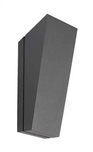 RABALUX Temse, LED spoljna zidna, aluminium antracit siva, 3W, 140lm (bez dif. 280lm), 4000K