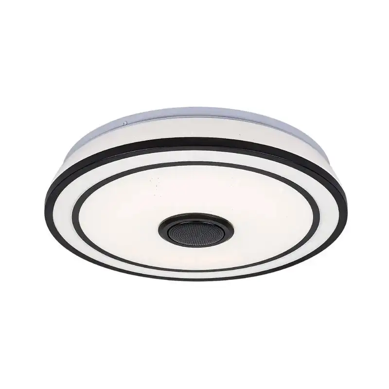 RABALUX Nikolaus, plafonska lampa, crna 24W, 1600lm-2400lm, 3000-6500K IP20
