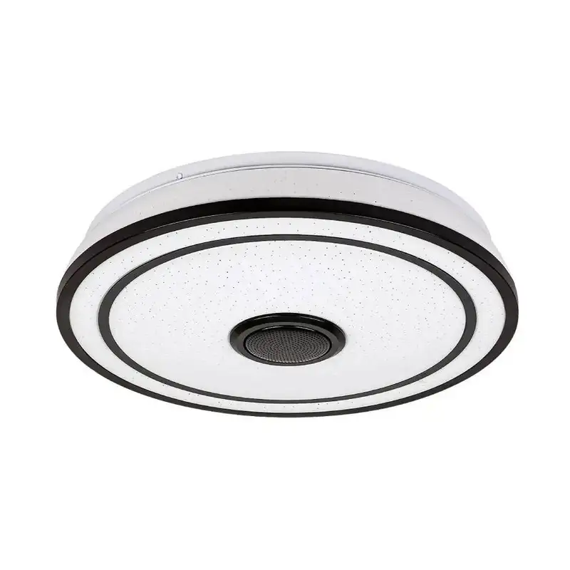 RABALUX Nikolaus, plafonska lampa, crna 24W, 1600lm-2400lm, 3000-6500K IP20