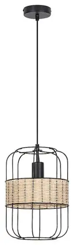 RABALUX Indiana, metal Visilica lampa, E27 1x MAX40W, mat cr