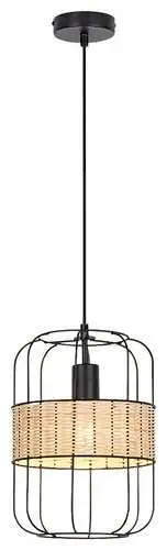 RABALUX Indiana, metal Visilica lampa, E27 1x MAX40W, mat cr