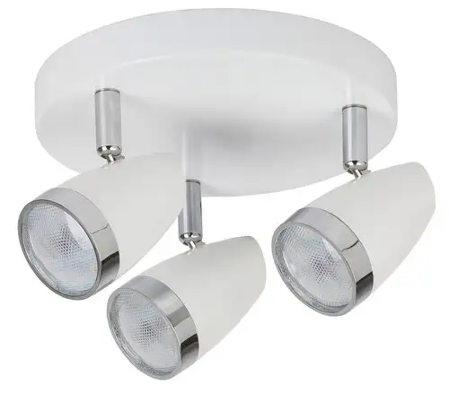 RABALUX Karen spot LED 3x4W belo/hrom