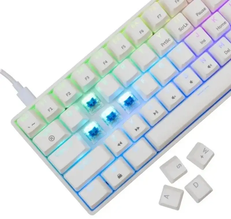 WHITE SHARK SHINOBI 2 GK 004211 mehanicka tastatura WHITE US BLUE Switch