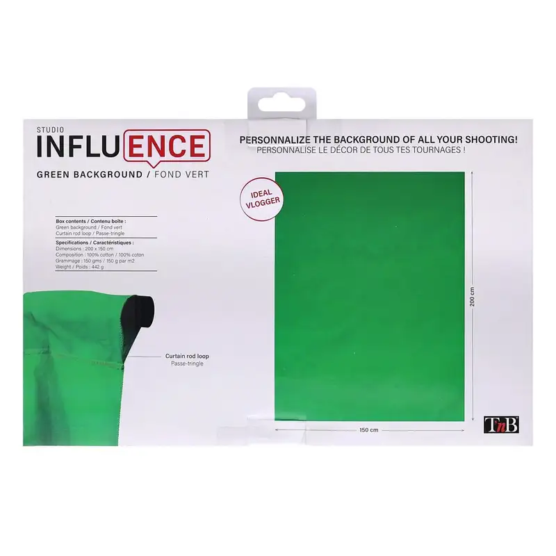 TNB Green background - INFLUENCE