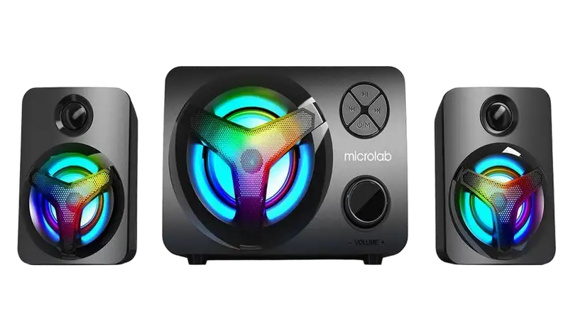 Microlab U210 2.1 11W, SD, FM radio, Bluetooth