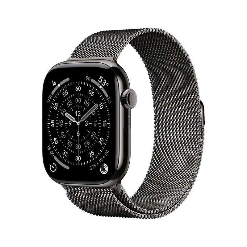 APPLE Watch S11 Cellular 42mm Slate Titanium Case with Slate Milanese Loop mf8u4rk / a