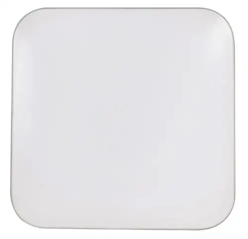 RABALUX Oscar2, LED 18W, 1350lm, 4000K, precnik 34cm, bela, braon prsten