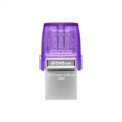 KINGSTON Fleš pen 256GB, DT microDuo3CG3, DTDUO3CG3/256GB