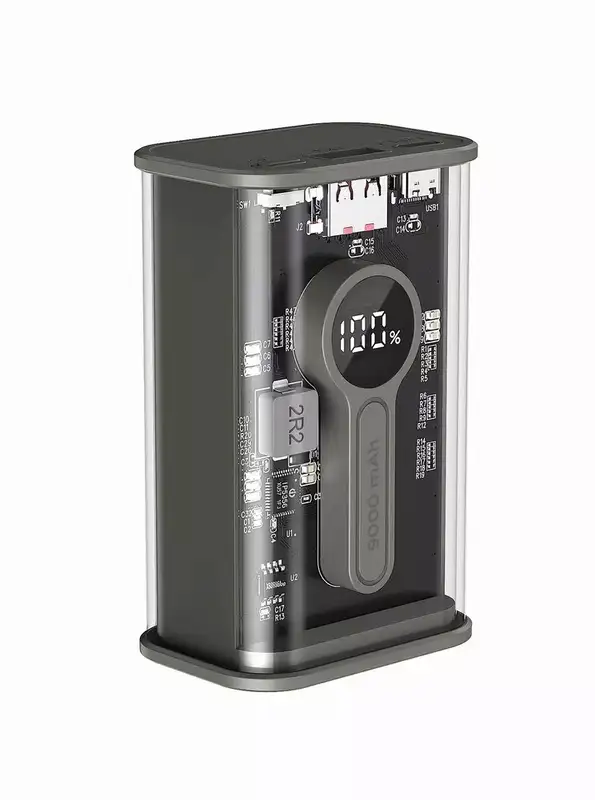GEMBIRD Power bank 9000mAh Black