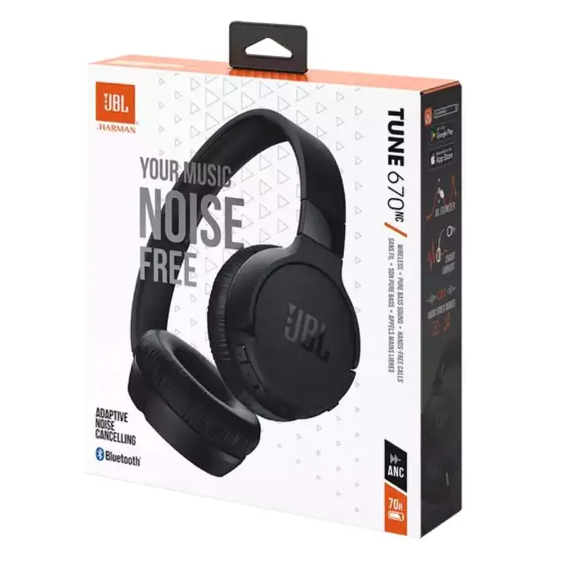 JBL Tune 670 NC BLK
