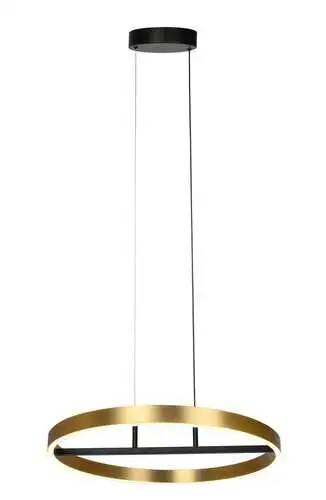 RABALUX Thric, visilica zlatna / crna LED  42W, 3500lm, 3000K,  precnik 60cm
