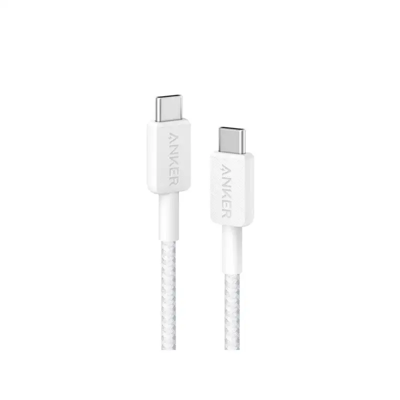 ANKER 322 USB-C to USB-C 1m Braided White