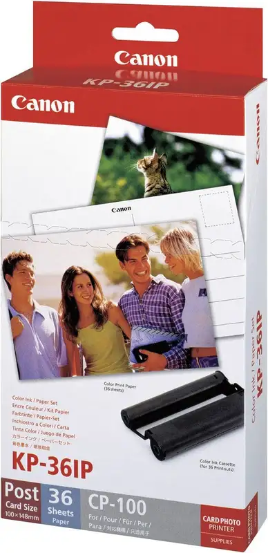 CANON kolor toner + foto papir set - KP-36IP