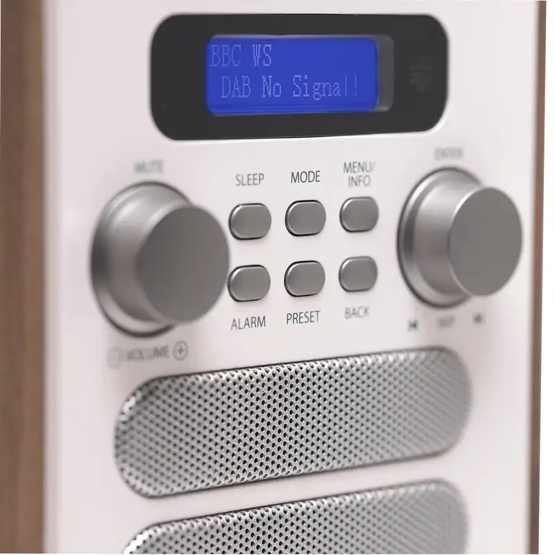 DENVER DENVER DAB-48 RADIO FM WHITE