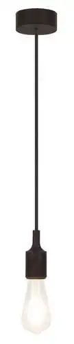 RABALUX Roxy visilica E27 max 40W crno