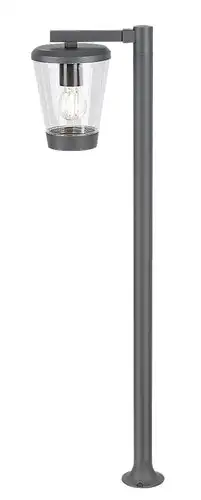 RABALUX Savano spoljna podna lampa tamno siva aluminijumska E27 40W