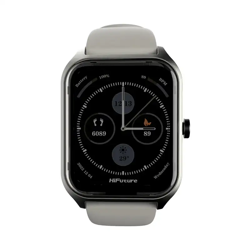 HIFUTURE Smart Watch Ultra 2 Pro Grey + Black band
