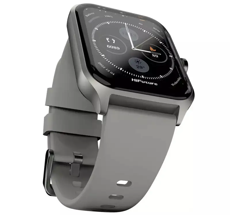 HIFUTURE Smart Watch Ultra 2 Pro Grey + Black band
