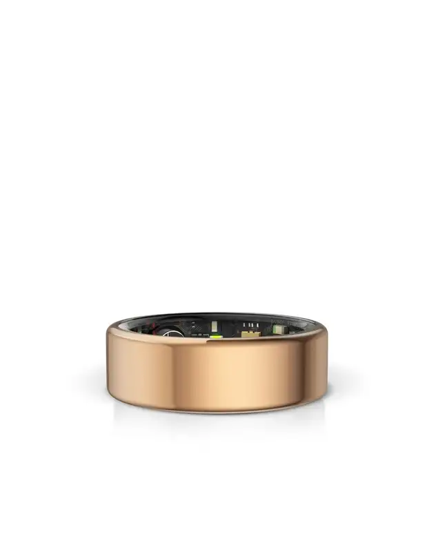 KSIX Smart Ring Size 08 Gold BSR01D08