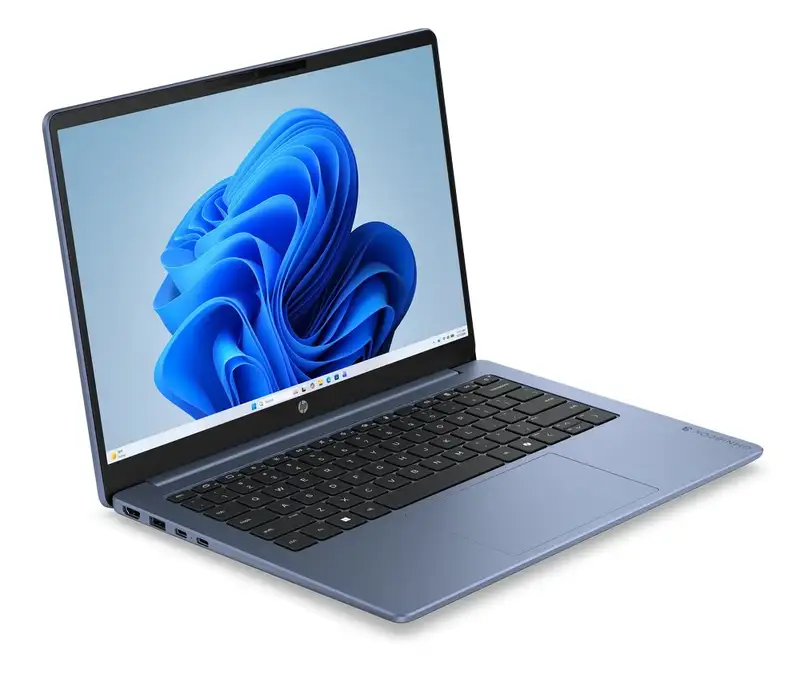 HP OmniBook 3 14-hy0003nm, 14" WUXGA AG, AMD Ryzen 5 40, 16GB onboard, 512GB, DOS, plava (D92N2EA)