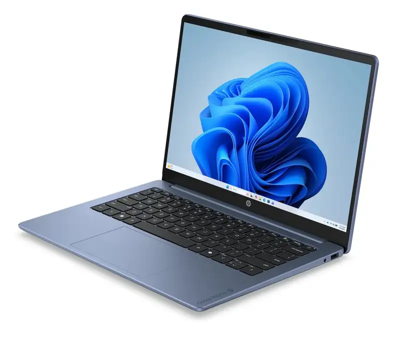 HP OmniBook 3 14-hy0003nm, 14" WUXGA AG, AMD Ryzen 5 40, 16GB onboard, 512GB, DOS, plava (D92N2EA)