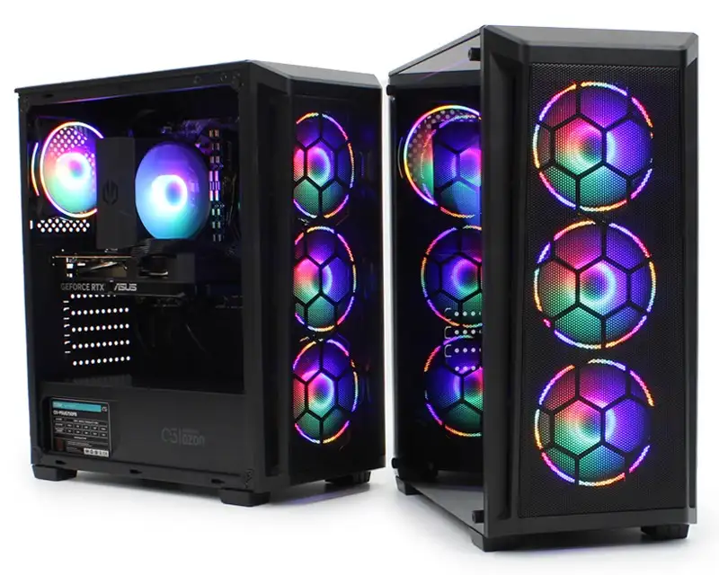 VESA Night Slayer Ryzen 7 5700X / 16GB / M.2 1TB / RTX5060 / 750W