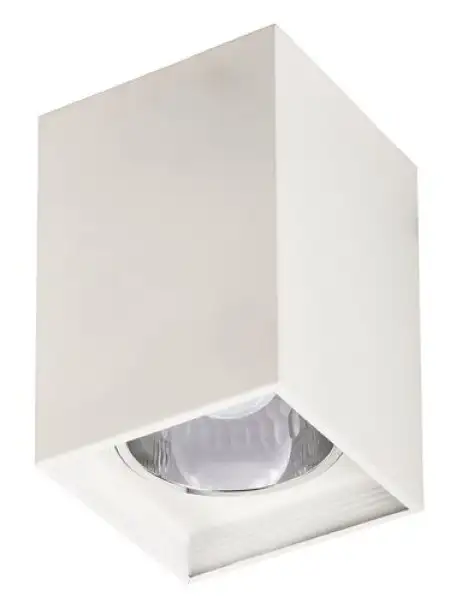 RABALUX Maddox, nadgradni top beli, E27, visina 19cm, sirina 14x14cm