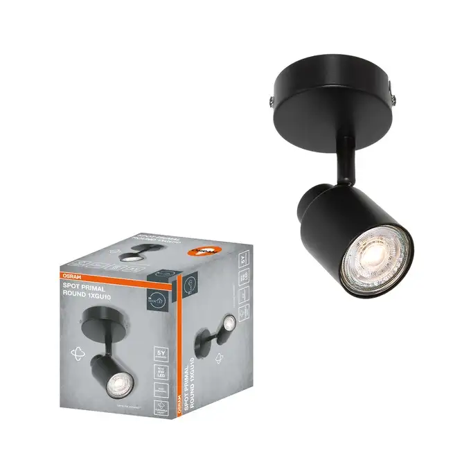 OSRAM  LED Spot lampa Primal 1XGU10 RD,crna