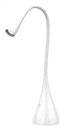 RABALUX Jeff2 stona lampa LED4W H48cm bela