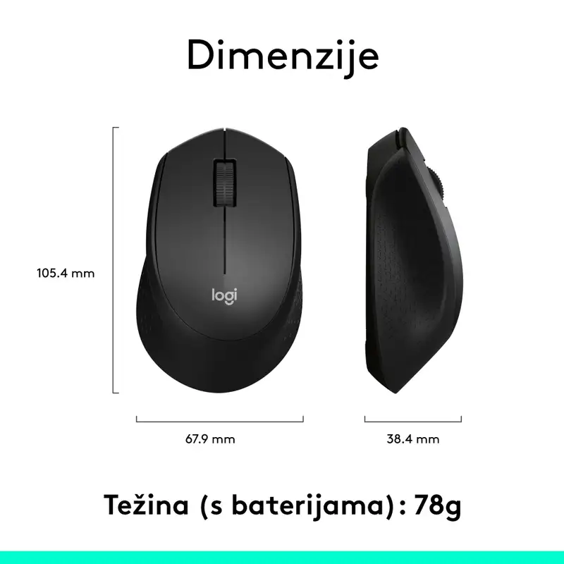 LOGITECH M330 Black 910-004909