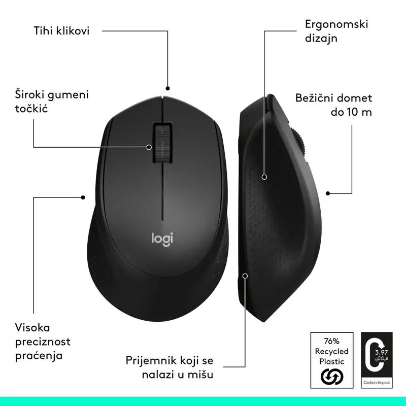 LOGITECH M330 Black 910-004909
