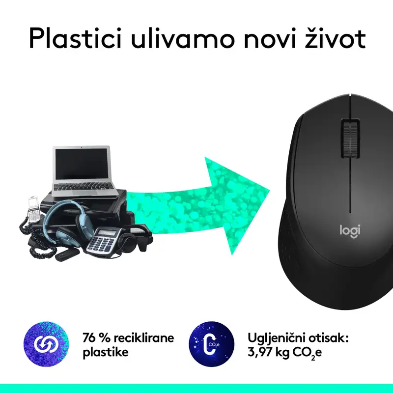 LOGITECH M330 Black 910-004909