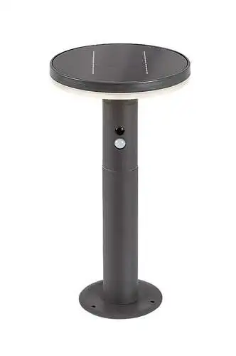 RABALUX Botev senzor spoljna solarna podna lampa antracit siva od nerdajuceg celika 10W 250lm 4000K