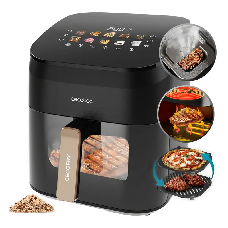 CECOTEC CecofryGrill Smokin 6500