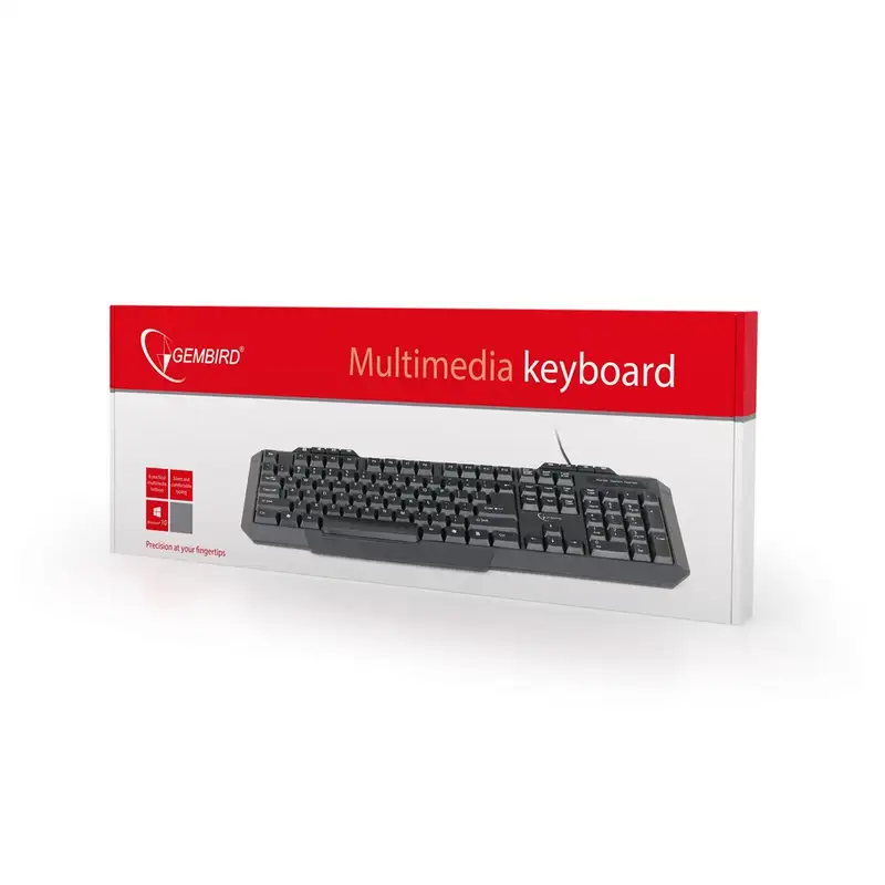 GEMBIRD KB-UM-105 US Black