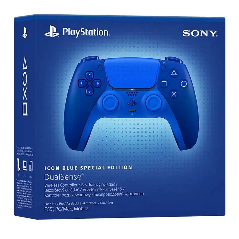 SONY PS5 DualSense Wireless Controller Icon Blue