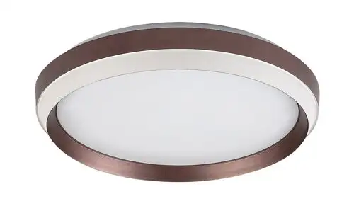 RABALUX Fontana, LED plafojera metal braon prsten, 24W, 1100lm, 3000K, 39cm, IP20