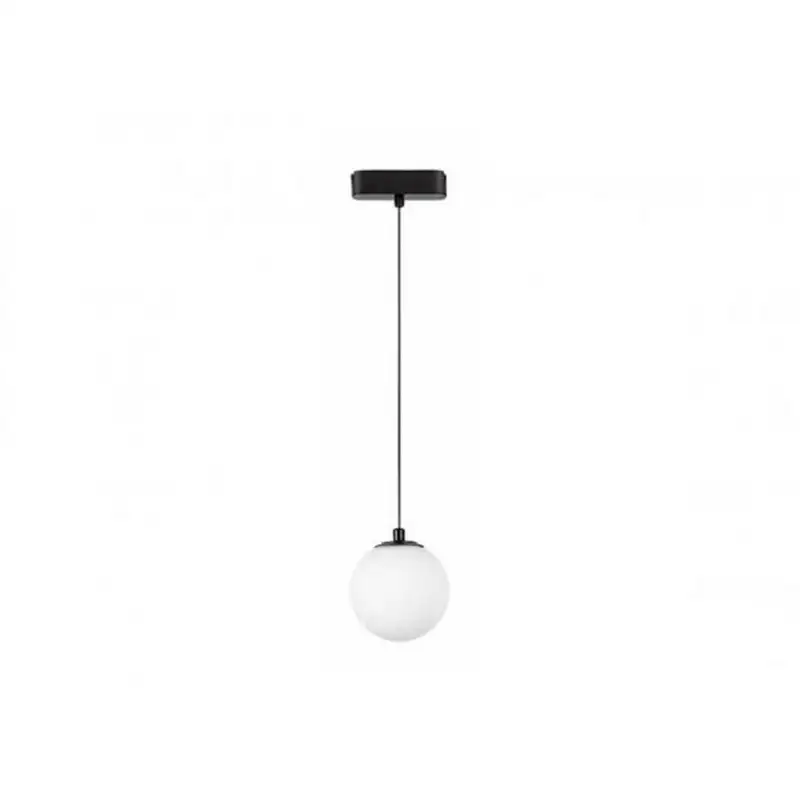 RABALUX LiTrack Pendant01W, šinska visilica kugla LED 5W, 400lm, 3000K, v120cm, p10cm, DC 24V