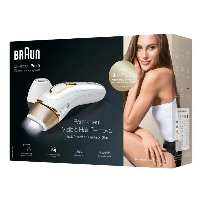 BRAUN IPL PL5154  WHT/GOLD  BOX EURO