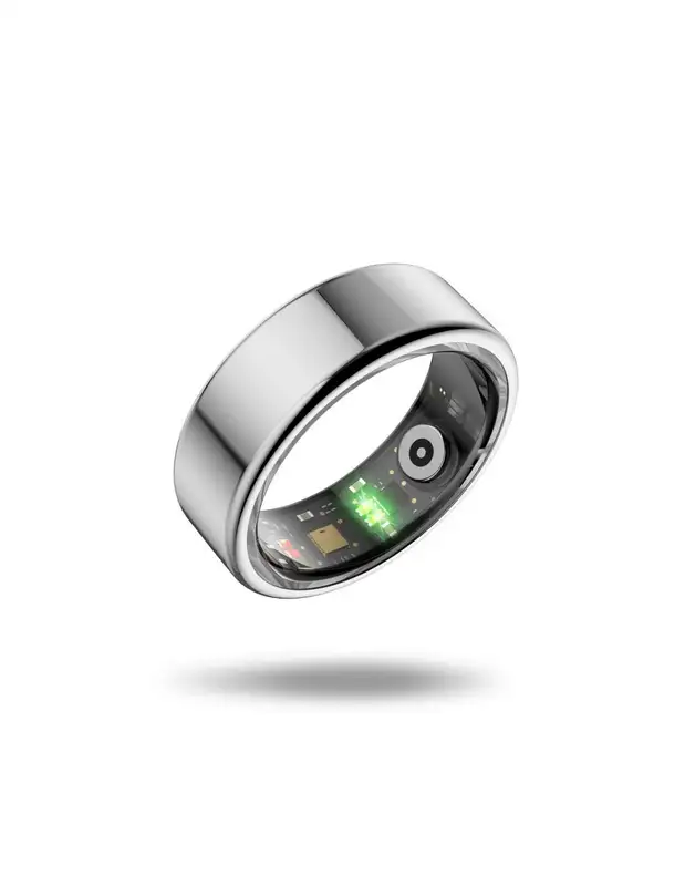 KSIX Smart Ring Size 08 Silver BSR01P08