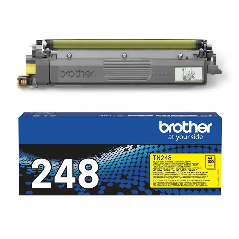 BROTHER TN248Y Toner kertridz Y 1k