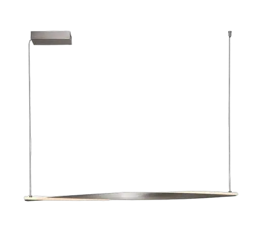 RABALUX Elvio, visilica brušeni hrom LED 28W, 2150lm, 3000K, 110cm