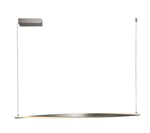 RABALUX Elvio, visilica brušeni hrom LED 28W, 2150lm, 3000K, 110cm